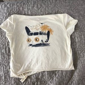 Tie up ROXY crop top